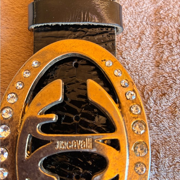 RARE Vintage Roberto Cavalli Leather Belt (36”) - Picture 4 of 6